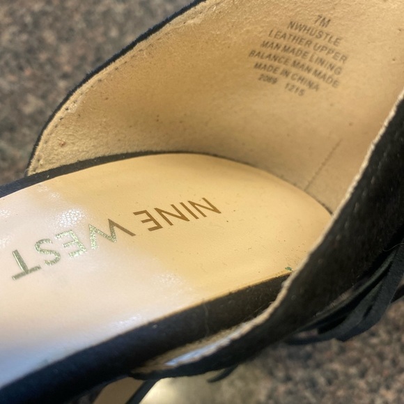 “NINE WEST” Hustle Fringe Heels - Picture 14 of 14